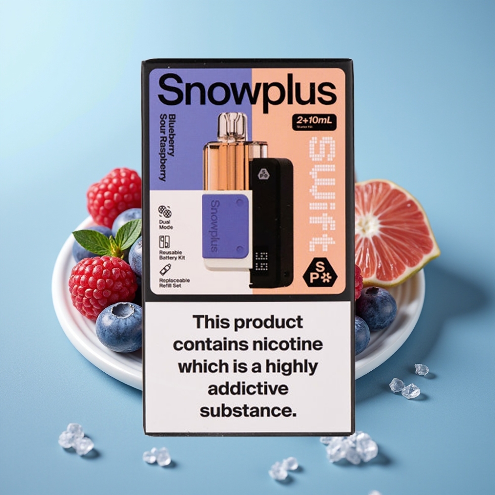 Snowplus Swift 5000 Puffs Prefilled Pod Kit Chile Vape Arándano Frambuesa Ácida