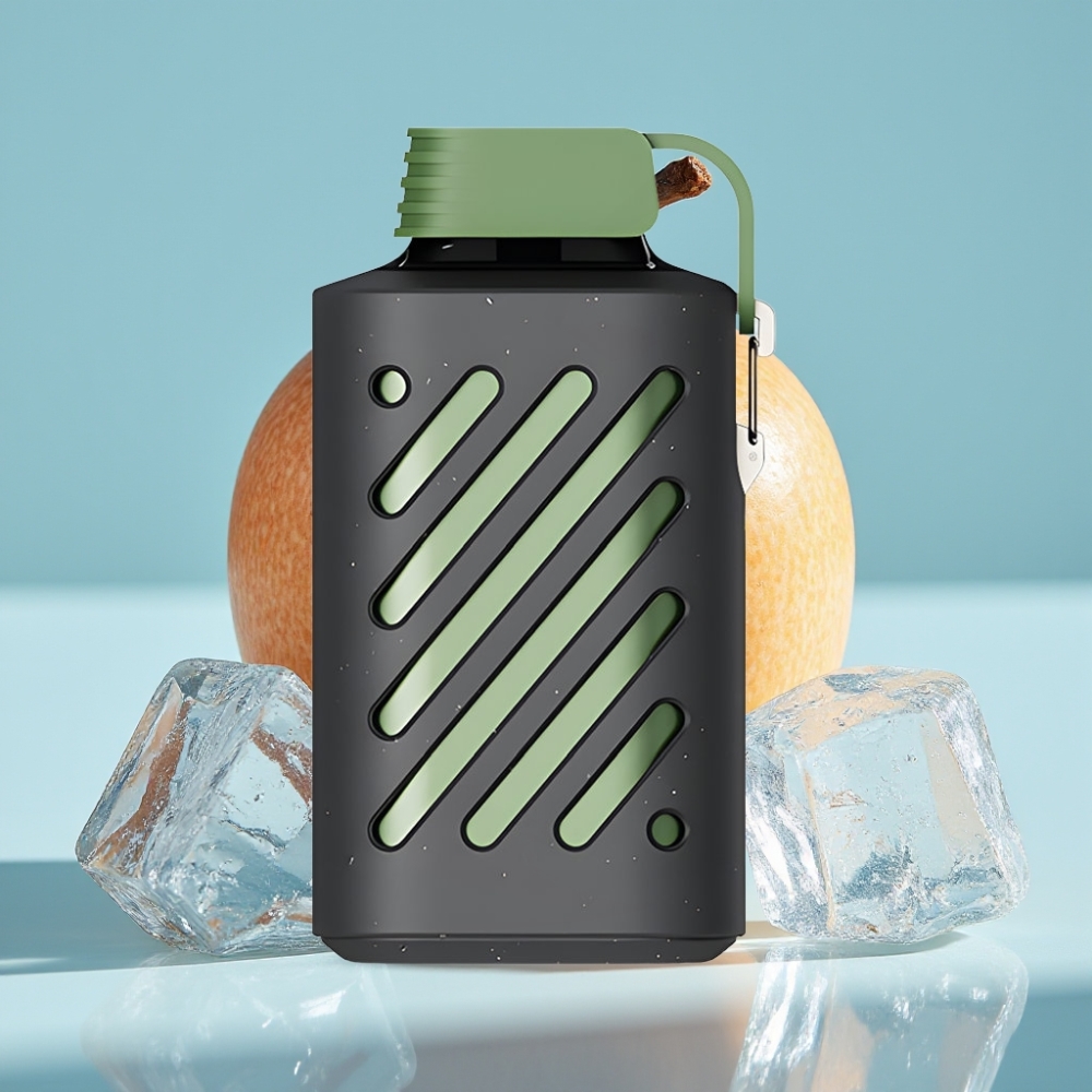 VOZOL GEAR 10000 Chile Vape Desechable Sour Apple Ice: 10000 Caladas, 30 Sabores, Capacidad de Líquido 20 ml, Batería 500mAh