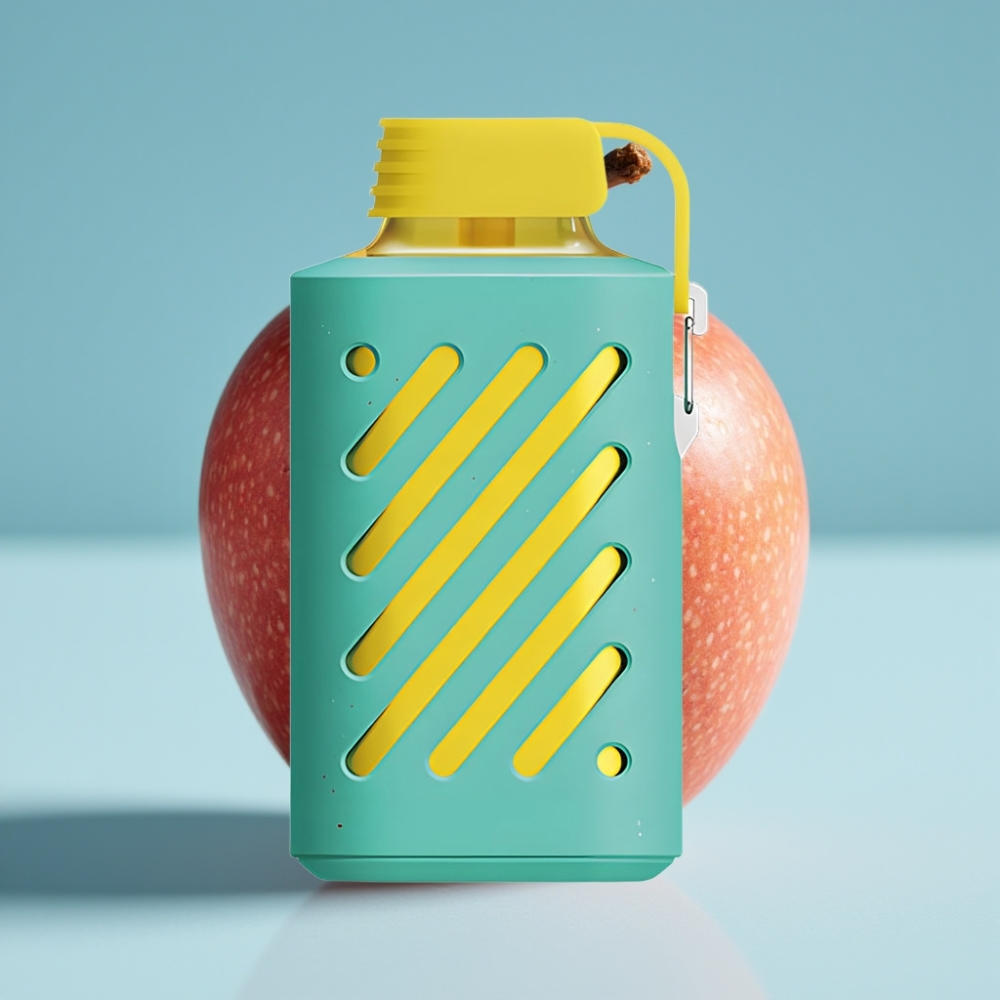 VOZOL GEAR 10000 Desechable Chile Vape Doble Manzana, 10000 Caladas, 30 Sabores, Capacidad de Líquido 20 ml, Bobina VAMT Mesh, 500mAh