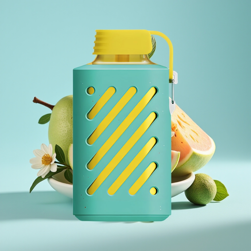 VOZOL GEAR 10000 Desechable Chile Vape Miami Menta, 10000 Caladas, 30 Sabores, 20ml Capacidad, 500mAh Batería