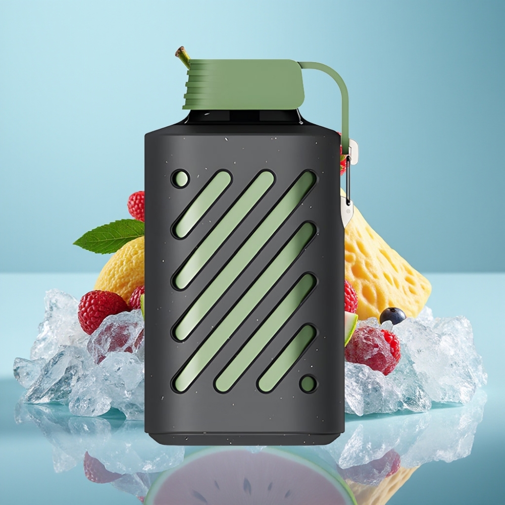 VOZOL GEAR 10000 Vape Desechable Chile vape - 10000 Caladas, 30 Sabores, Hielo Fresco, Capacidad de Líquido 20 ml, Bobina Malla VAMT