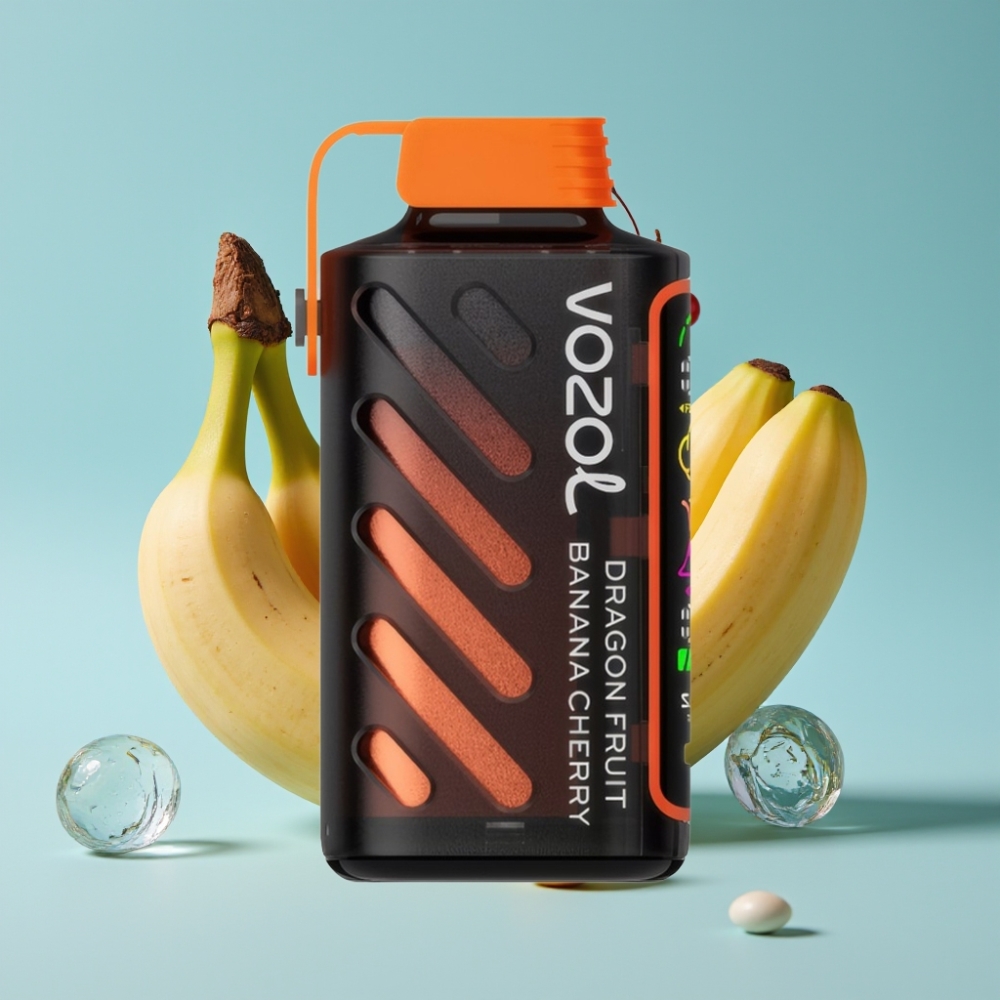 VOZOL Gear Power 20000 Puffs Chile vape Pitaya Plátano Cereza Tecnología S.i.L.C. Tech, 20mL, 5%(50mg)