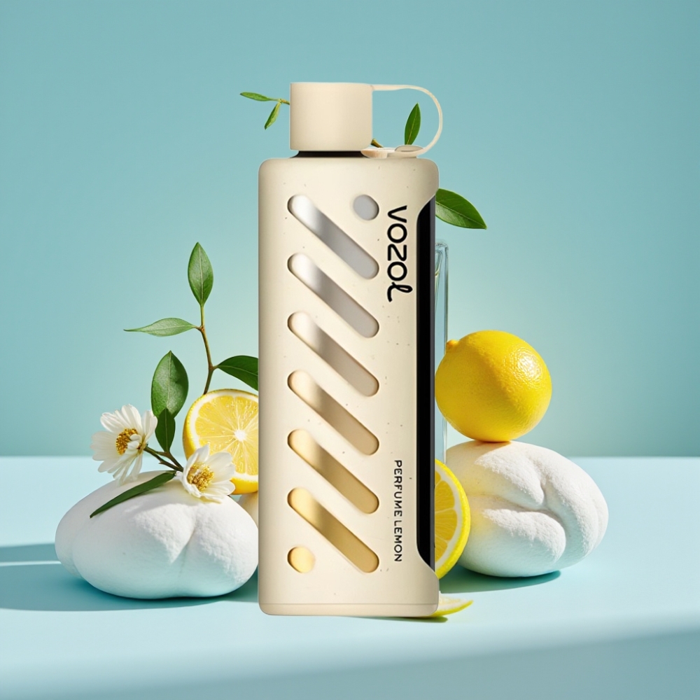 VOZOL Gear Shisha 25000 Puffs Chile Vape Sabores: 30 Deliciosos sabores Limón con perfume