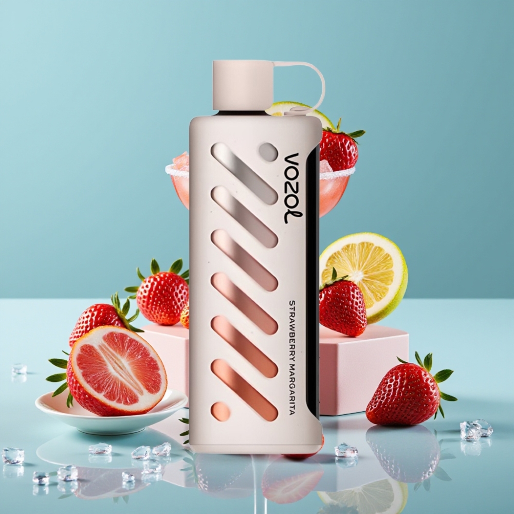 VOZOL Gear Shisha 25000 Puffs Chile vape Fresa Margarita 30 Sabores, S.i.L.C Tech, Dual Mesh, 1000mAh, 5mg/ml