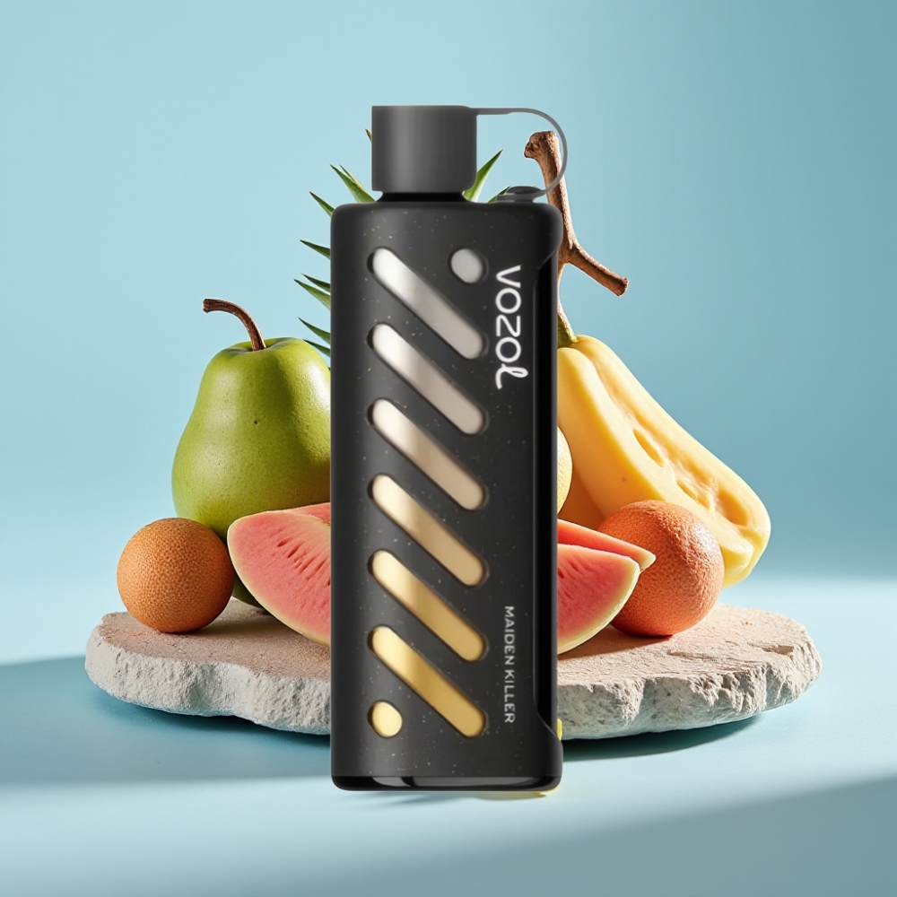 VOZOL Gear Shisha 25000 Puffs Chile vape Maiden Killer 30 Sabores, S.i.L.C Tech, Dual Mesh, 1000mAh, 5mg/ml