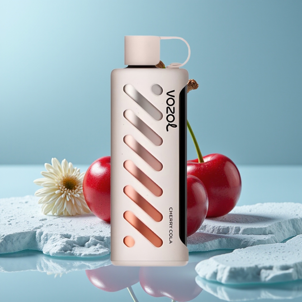 VOZOL Gear Shisha 25000 Puffs Chile vape Sabor Cereza Cola, 30 Sabores, Batería 1000mAh, Nicotina 5mg/ml