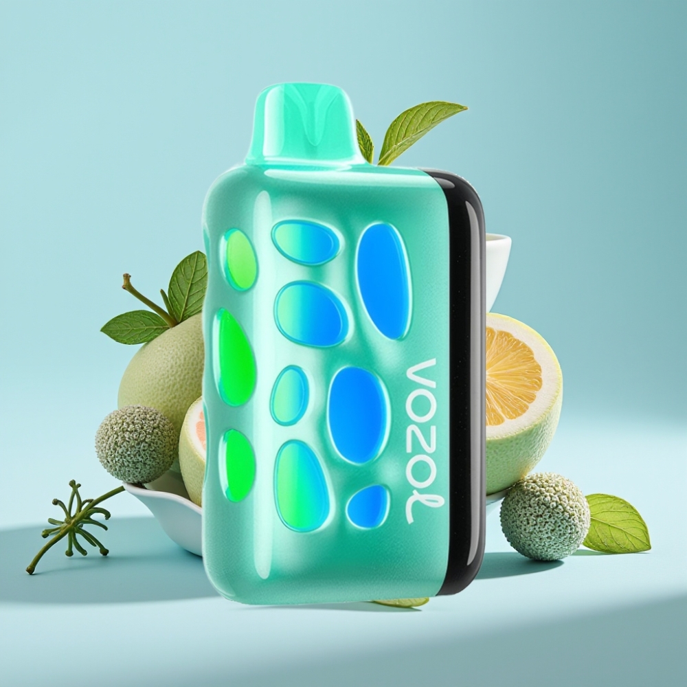 VOZOL RAVE 40000 Chile Vape Desechable Menta Fresca: Diseño Luminoso 270°