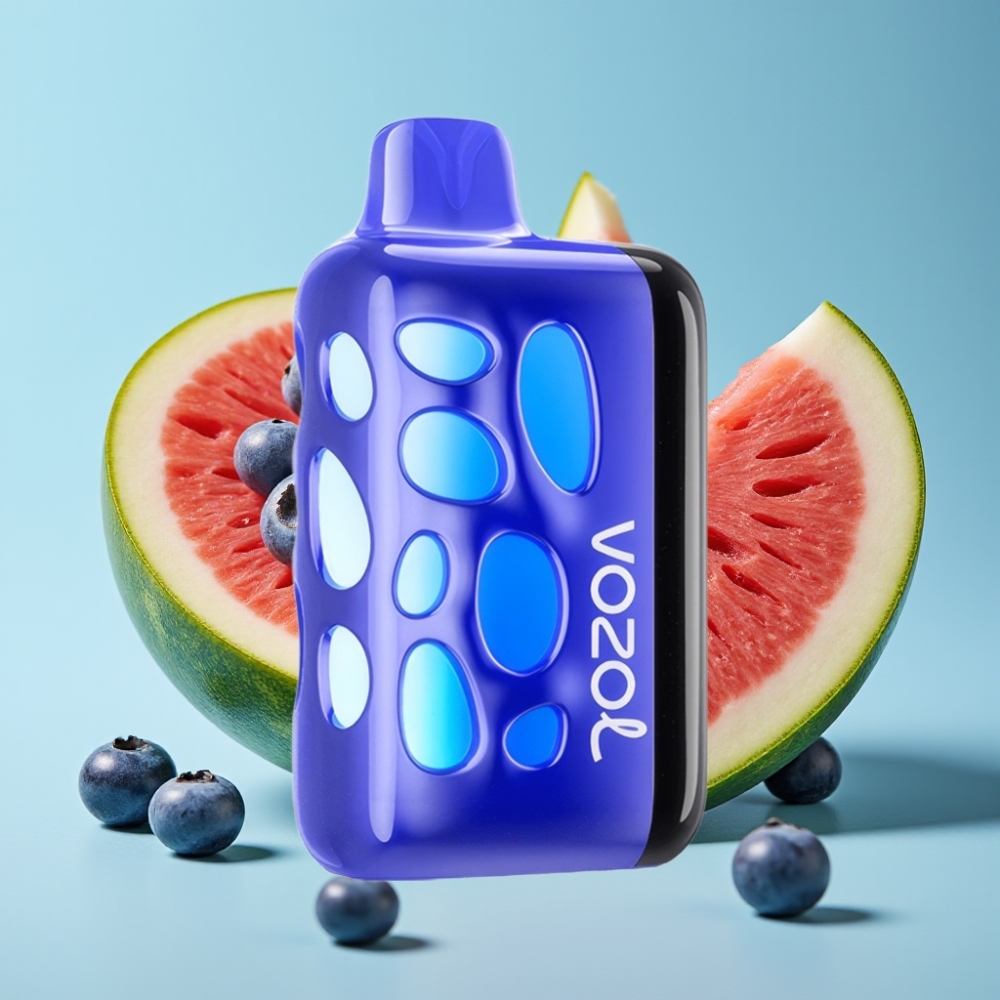 VOZOL RAVE 40000 Desechable Chile Vape Arándano Sandía: Diseño Vibrante 270°