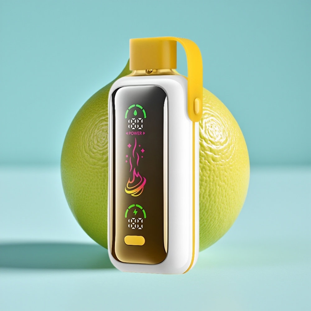 VOZOL Star 20000 Puffs Chile vape Limón Lima: Pantalla espejo HD 2.2", Doble malla, Batería 650mAh, Nicotina 0/20/50mg/ml