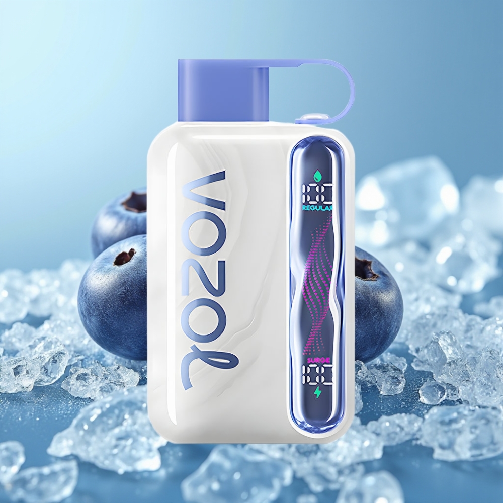 VOZOL STAR 40000 Puffs Vape Desechable Chile vape Blueberry Ice, 1000mAh, 20/50mg/ml, Tipo-C