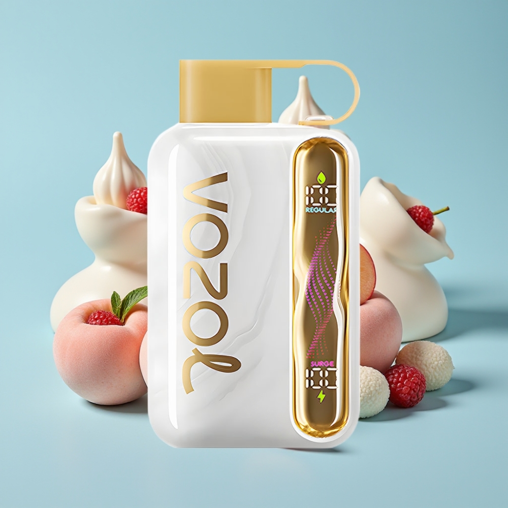 VOZOL STAR 40000 Puffs Vape Desechable Chile vape Durazno Blanco Frambuesa 1000mAh Tipo-C 20/50mg/ml