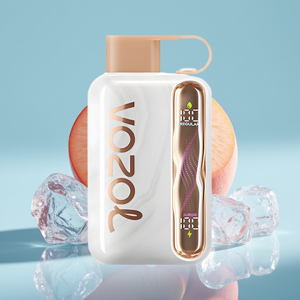 VOZOL STAR 40000 Puffs Vape Desechable Chile vape Durazno Hielo 1000mAh Tipo-C 20/50mg/ml