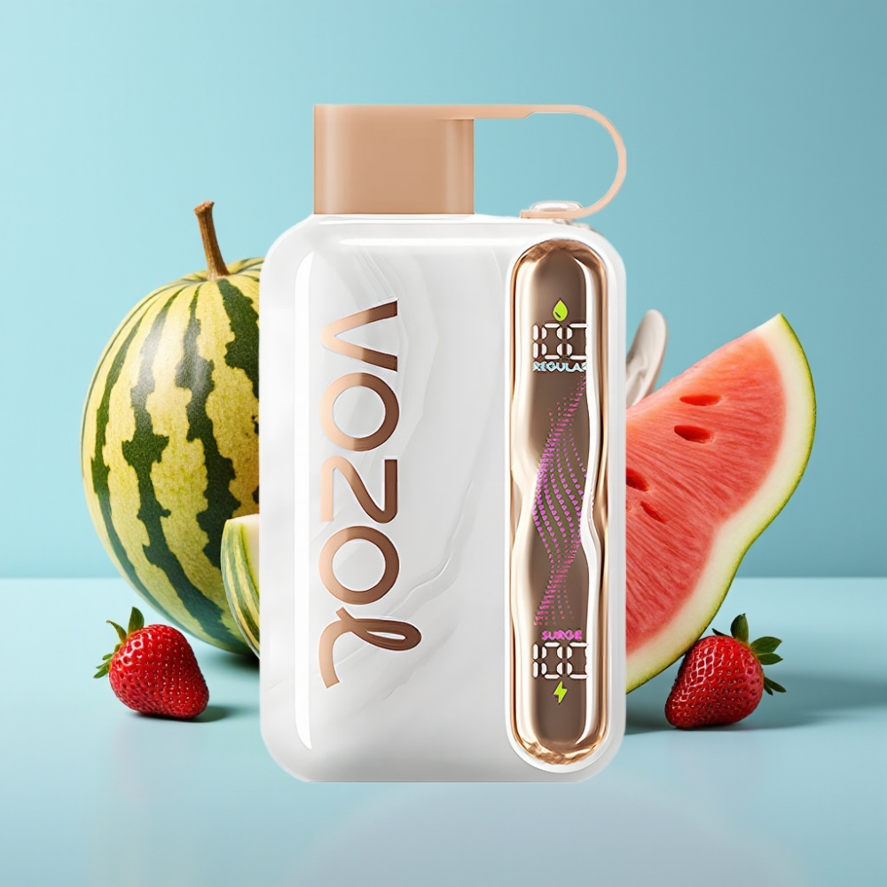 VOZOL STAR 40000 Puffs Vape Desechable Chile vape Fresa Sandía, Batería 1000mAh, Nicotina 20/50mg/ml, Tipo-C