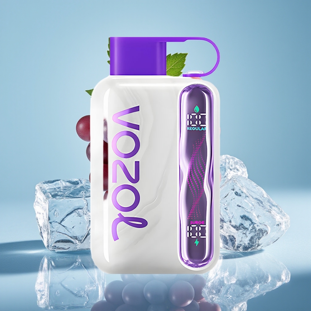 VOZOL STAR 40000 Puffs Vape Desechable Chile vape Grape Ice, 1000mAh, 20/50mg/ml, Tipo-C