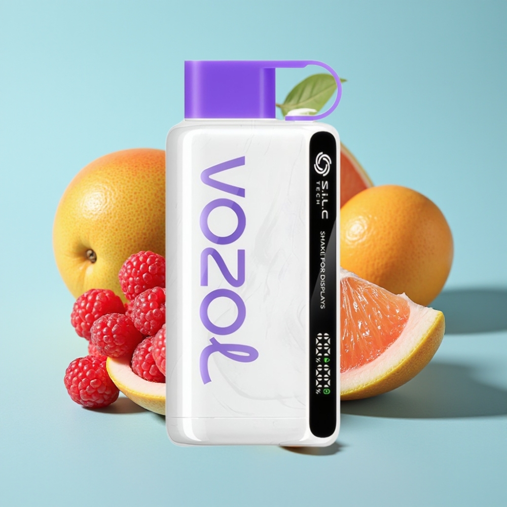 VOZOL STAR 9000/12000 Desechable Chile Vape Sabor Cranberry Mango Pomelo con Agitar para pantalla