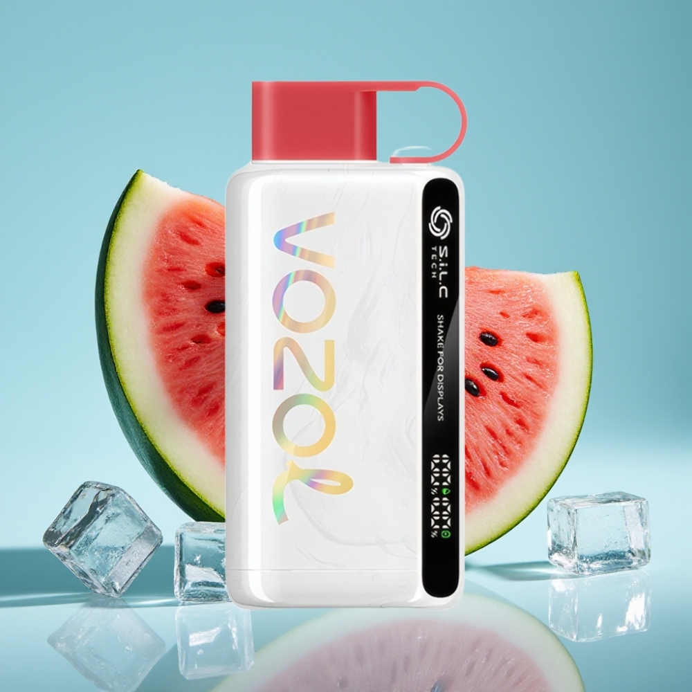 VOZOL STAR 9000/12000 Desechable Chile Vape Sabor Sandía Helada con Agitar para pantalla