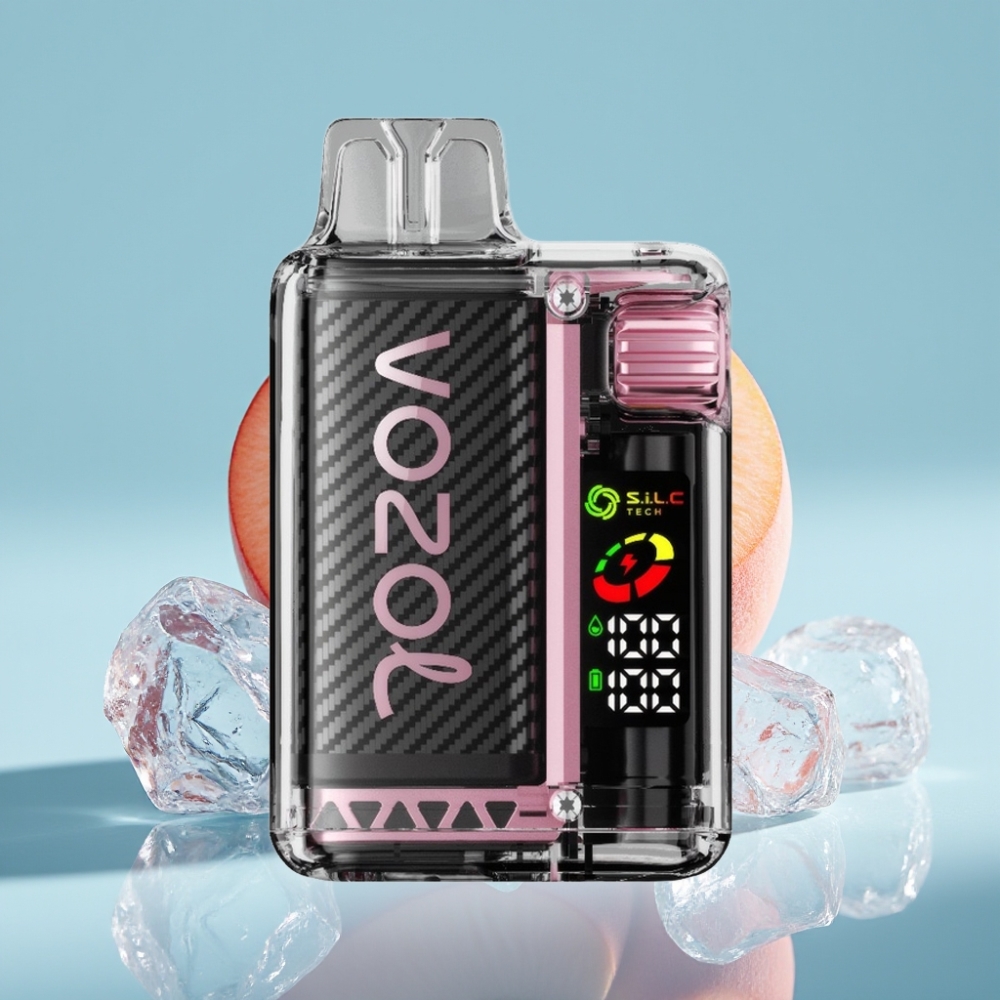 VOZOL Vista 20000 Puffs Chile Vape Recargable – Sabor Melocotón Hielo