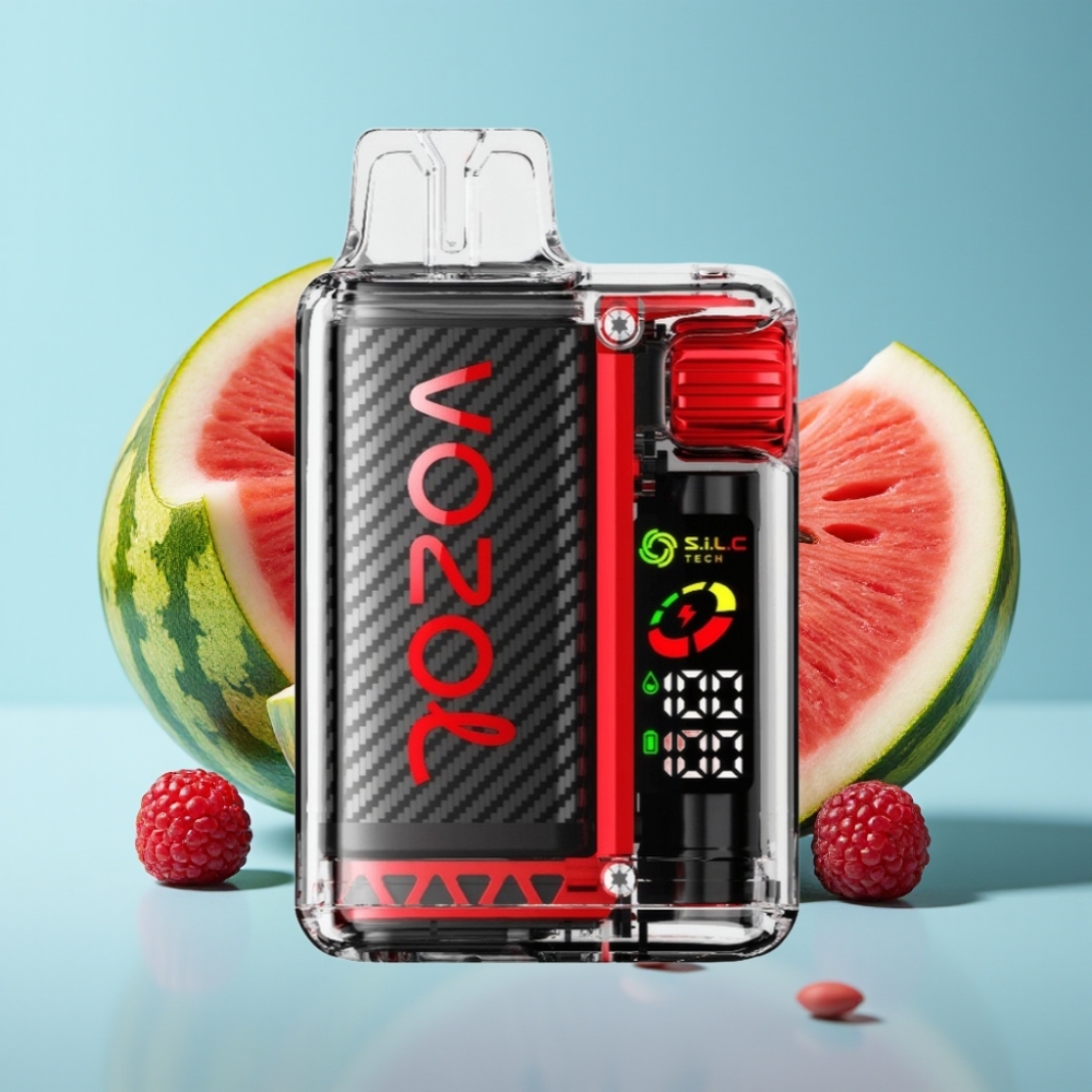 VOZOL Vista 20000 Puffs Chile vape Recargable Sabor Frambuesa Sandía: Batería 650mAh