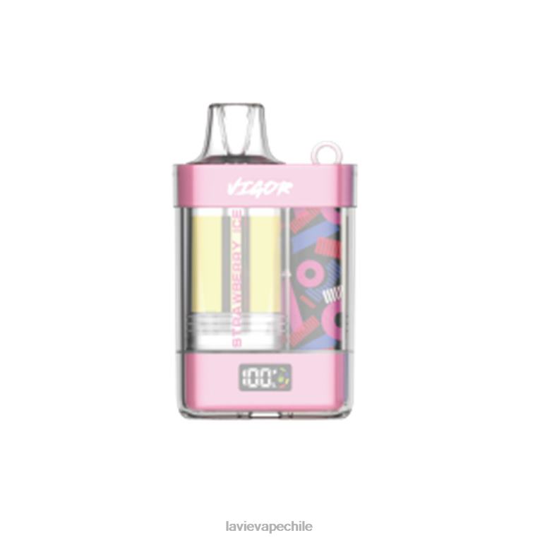 D4V2D1 Vape Lavie Precio - hielo de fresa LAVIE VIGOR 15000 bocanadas