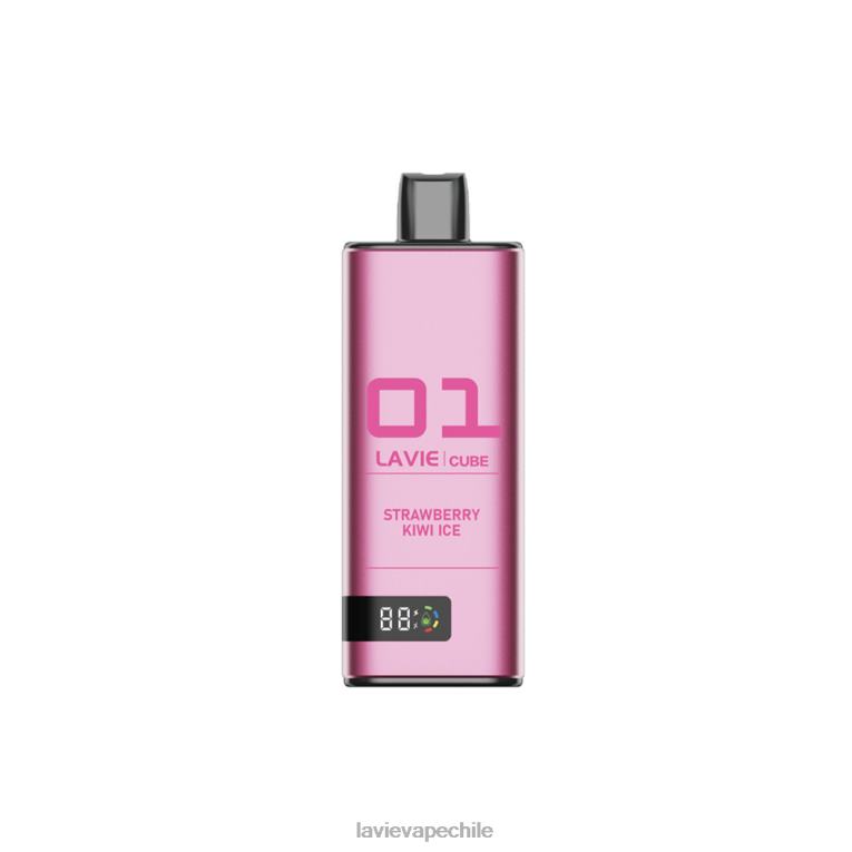 D4V2D35 Comprar Vape Lavie - hielo de fresa y kiwi LAVIE Cube 20000 bocanadas
